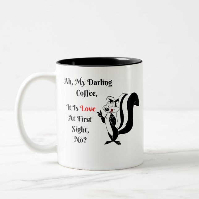 2 Couleurs Tasse Nostalgique Pepe Le Pew (Gauche)