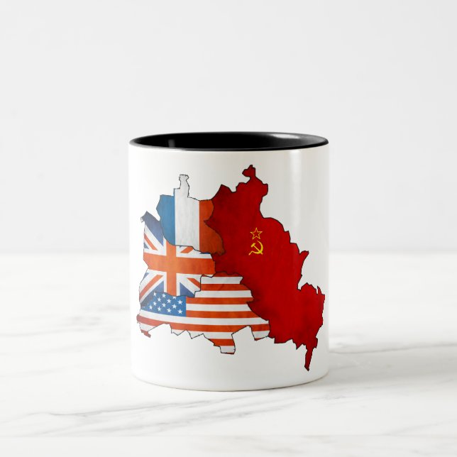 2 Couleurs Tasse occupée de Berlin (Centre)