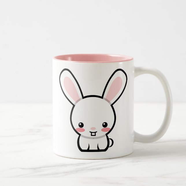 2 Couleurs Tasse officielle de lapin de SuperPets (Droit)