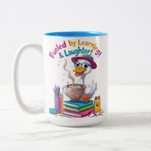 2 Couleurs Tasse Oie Alimentée par l'Apprentissage – Amusemen