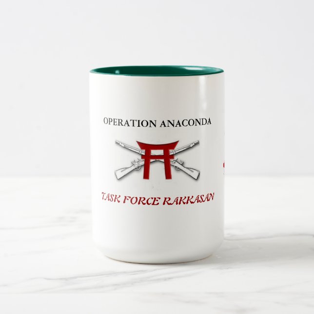 2 Couleurs Tasse OP d'ANACONDA du groupe de travail 187 (Centre)