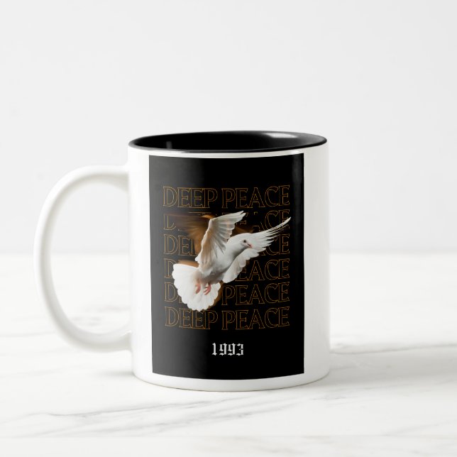 2 COULEURS TASSE PAIX PROFONDE (Gauche)