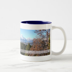 2 Couleurs Tasse panoramique de Tetons