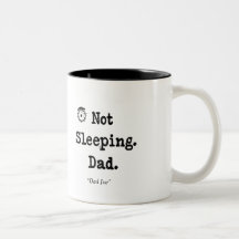 Tasse Papa Pas Dormir – Cadeau Personnalisé Drôle