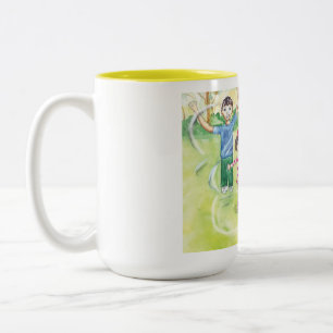 2 Couleurs Tasse parlante d'amis