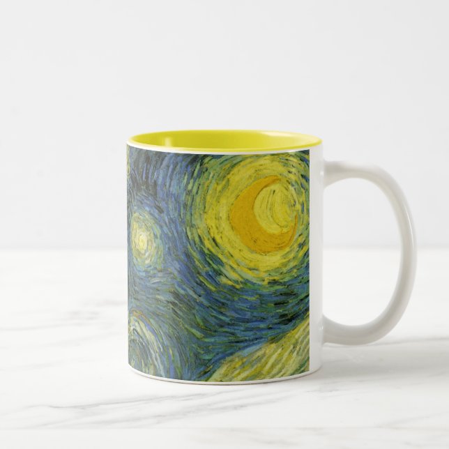 2 Couleurs Tasse personnalisable de nuit étoilée (Droit)