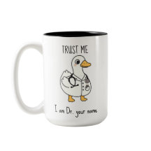 Tasse personnalisée Canard Docteur