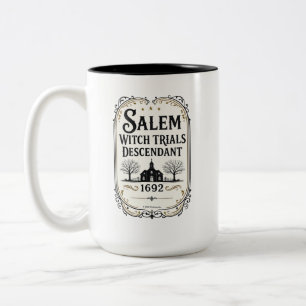 2 Couleurs Tasse personnalisée pour descendant des procès des