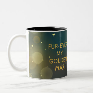 2 Couleurs Tasse personnalisée pour maman de Golden Retriever