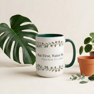 2 Couleurs Tasse Plant Mom Maman Plante Drôle Botanique (15oz