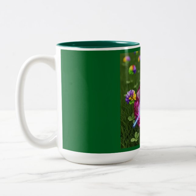 2 Couleurs Tasse Plume Chuchotement (Gauche)