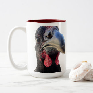 2 Couleurs Tasse Poule Audacieuse - Les Poules Vous Regardent