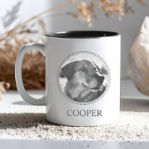 Tasse pour animal de compagnie personnalisée avec 