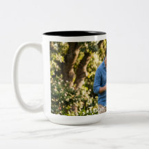 Tasse pour couple avec nom et photo personnalisés