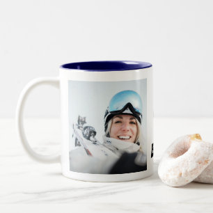 2 Couleurs Tasse pour honorer votre meilleure amie de ski