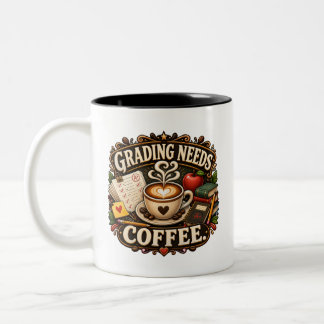 2 Couleurs Tasse pour professeur de café pour la correction