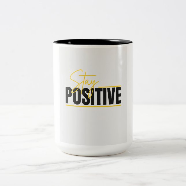 2 Couleurs Tasse pour thé dans café (Centre)