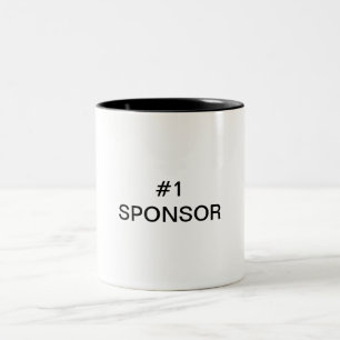 2 Couleurs Tasse préférée de sponsor