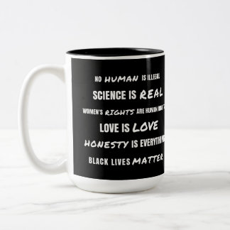2 Couleurs Tasse progressive de valeurs