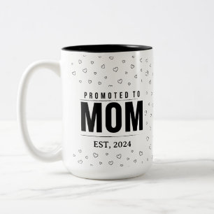 2 Couleurs Tasse Promu Maman 2024 Cadeau Nouvelle Maman