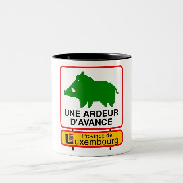 2 Couleurs Tasse - PROVINCE DE LUXEMBOURG (Centre)