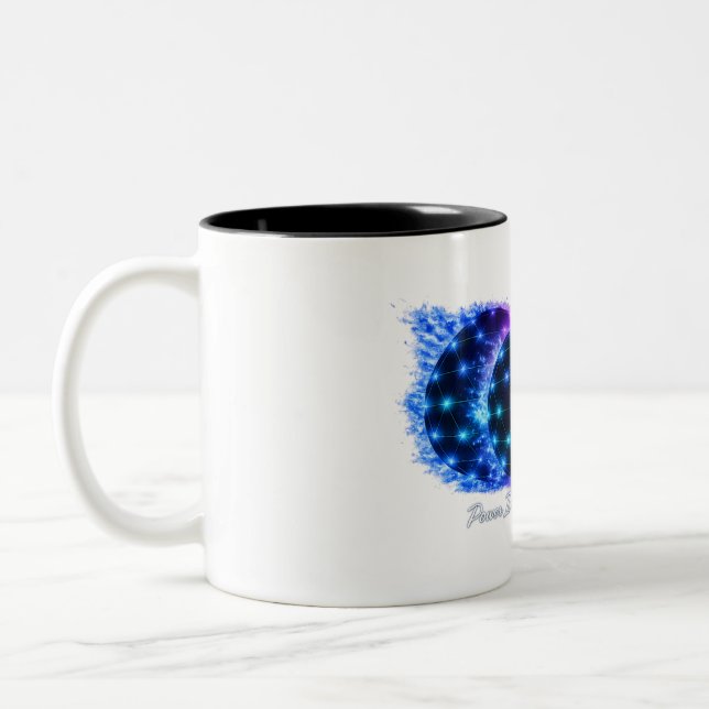 2 Couleurs Tasse Puissance dans chaque élément - Géo Énergie  (Gauche)