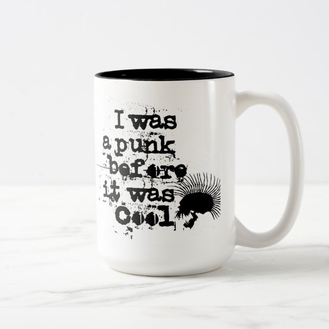 2 Couleurs tasse punk (Droit)