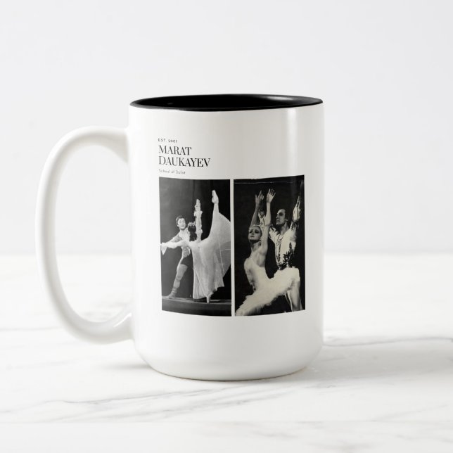 2 Couleurs Tasse Rétro (Gauche)