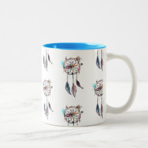 Tasse rêveuse de receveur