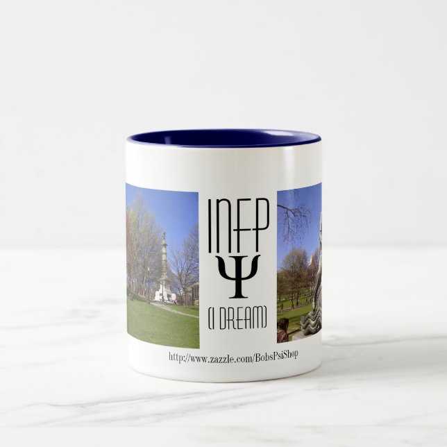 2 Couleurs Tasse rêveuse d'INFP I (Centre)