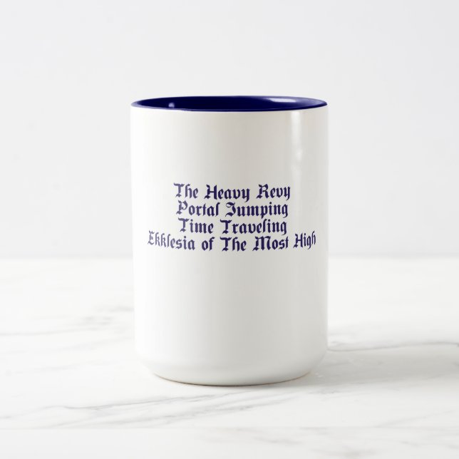 2 Couleurs TASSE - Revy lourd, EKKLESIA (Centre)