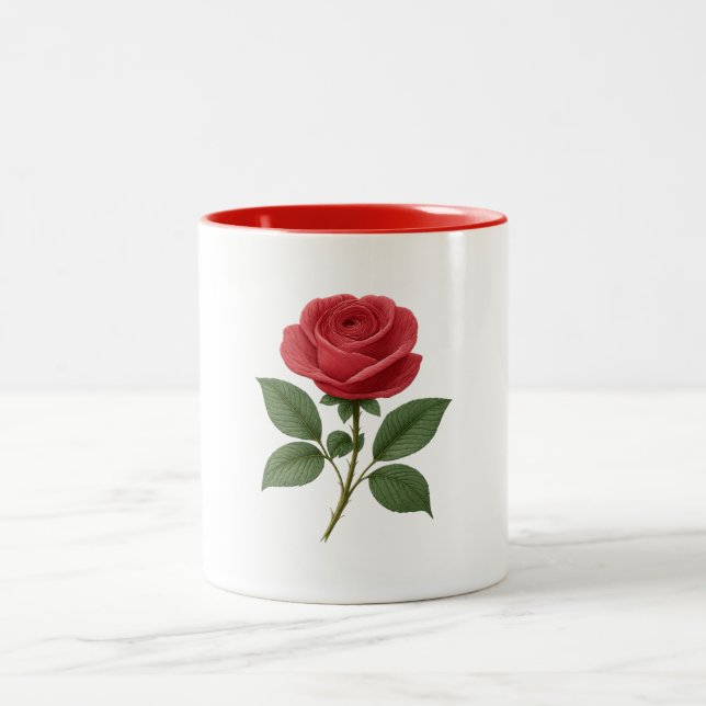 2 Couleurs Tasse - Rose (Centre)