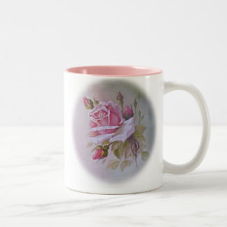 2 Couleurs Tasse rose