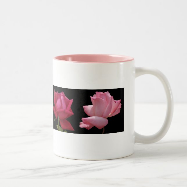 2 Couleurs Tasse rose (Droit)
