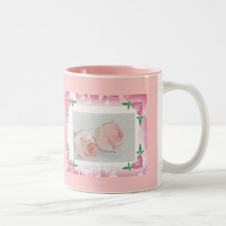 2 Couleurs Tasse rose