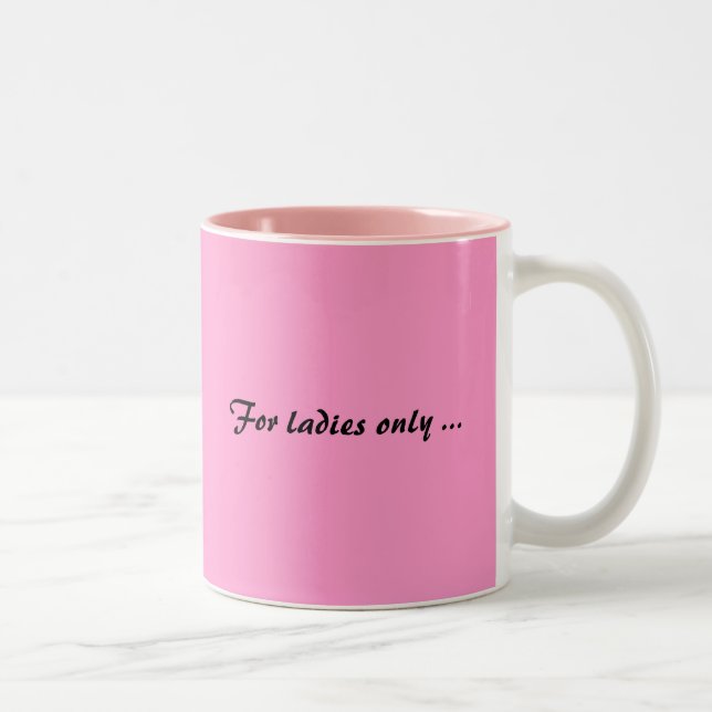 2 Couleurs Tasse rose (Droit)