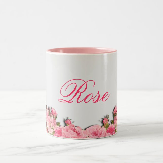 2 Couleurs Tasse rose de Coffe (Centre)