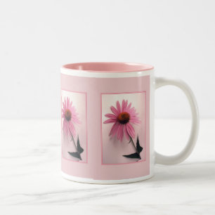 2 Couleurs Tasse rose de Coneflower