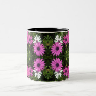 2 Couleurs Tasse rose de marguerite de Kula