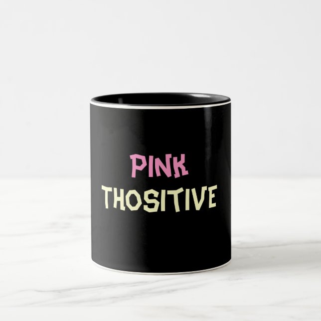 2 Couleurs Tasse rose de Thositive (Centre)