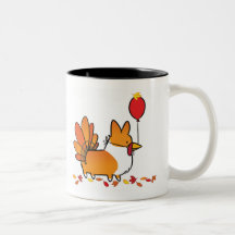 Tasse rouge | CorgiThings de corgi de la Turquie