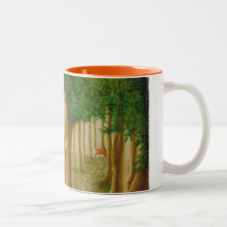 2 Couleurs Tasse rusée de forêt