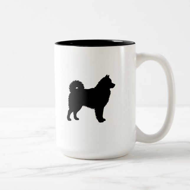 2 Couleurs tasse samoyède (Droit)