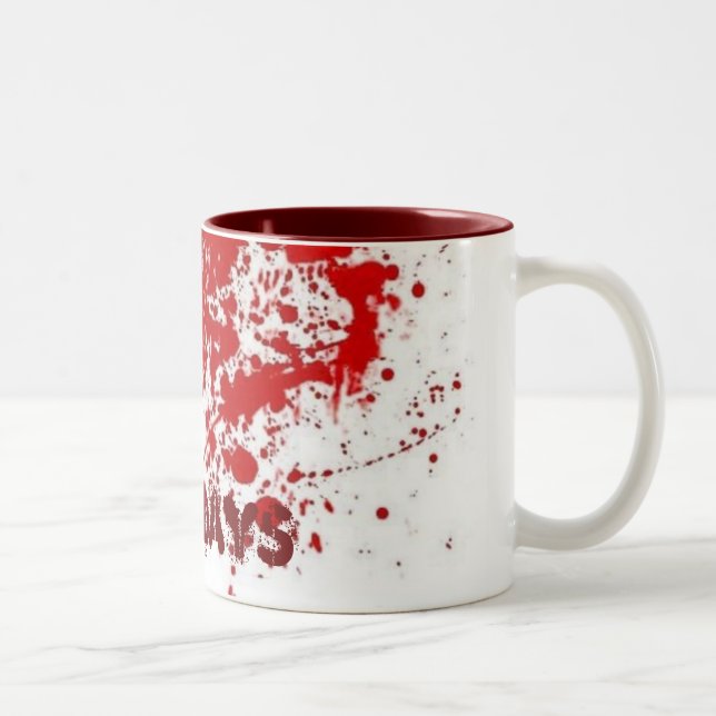 2 Couleurs Tasse sanglante de lundi (Droit)