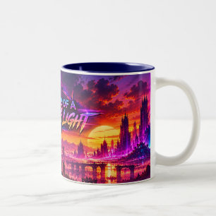 2 Couleurs Tasse Sci-Fi des Fantômes d'une Lumière Faible