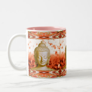 2 Couleurs Tasse sereine de Bouddha