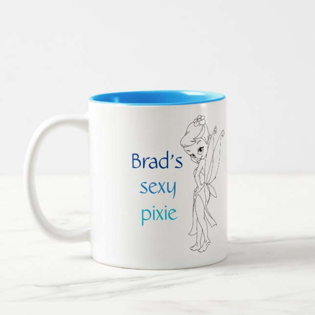 2 Couleurs Tasse sexy de lutin de kilomètre Golland Brad (Gauche)