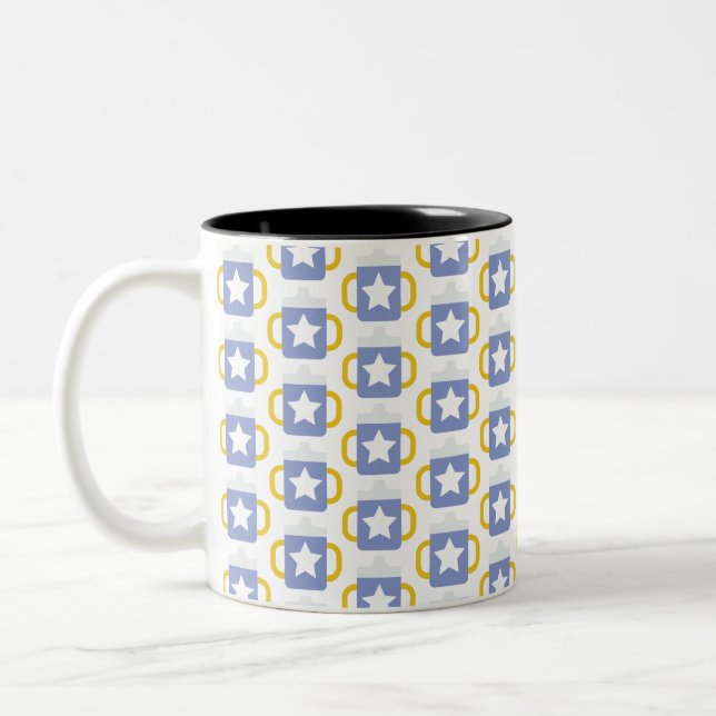 2 Couleurs tasse sippy étoile bleue (Gauche)