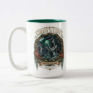 2 Couleurs Tasse Sirène de la Crique de la Sirène Horreur Naa