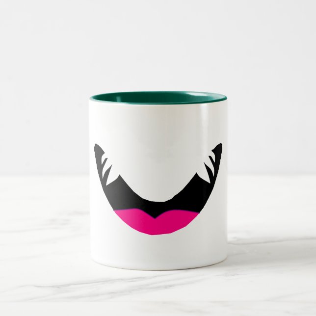 2 Couleurs Tasse Sourire Monstre (Centre)